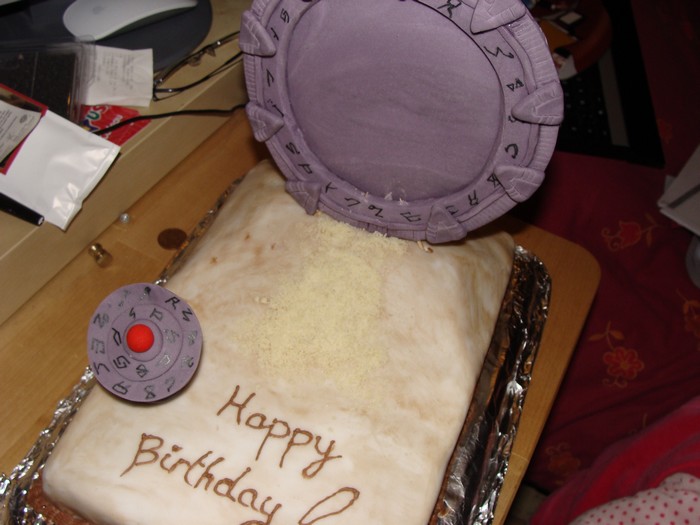 Le gâteau « Stargate » !