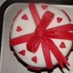 Mon mini-cake Saint valentin