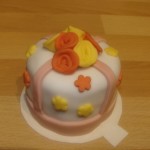 Mon mini-cake bouquet