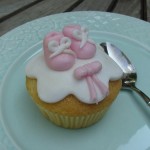 Cupcake Baby Shower, chausson