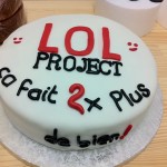 Un gâteau pour les 2 ans du LOL Project