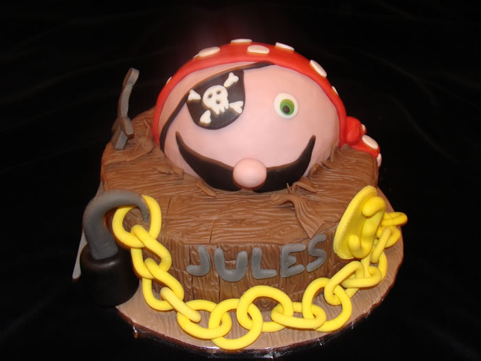 Le gâteau Pirate