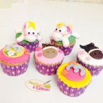 Cupcakes Equitation , décor en sucre