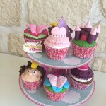 Cupcakes Princesse, décor en sucre