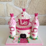 Un joli chateau tout rose pour Léa