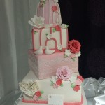 Wedding Cake cage à oiseau romantique